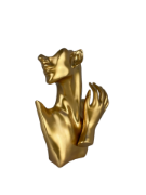 Снимка на Ваза малка жена злато 25х20