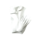 Снимка на Ваза малка жена бяла 25х20