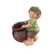 Снимка на Ваза градинска момче със стомна