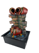 Снимка на Фонтан с три делви и стена