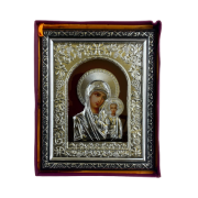 Снимка на Икона сребро Дева Мария с младенеца