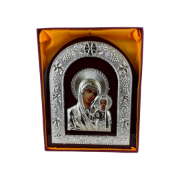 Снимка на Икона сребро Дева Мария с младенеца