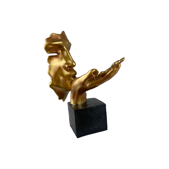 Снимка на Лице с ръка въздушна целувка