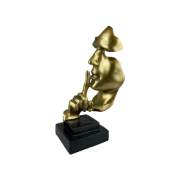 Снимка на Мъжко лице мълчание злато