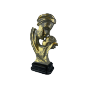 Снимка на Майка с рожба Сиво със злато