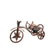 Снимка на Бутилиера триколка меден цвят метал