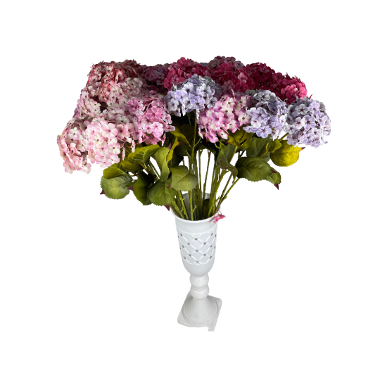 Снимка на Цвете единично Хортензия 3 цвята