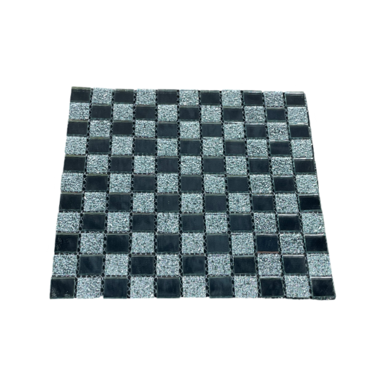 Снимка на Плочка самозалепваща сиво огледало