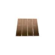 Снимка на Плочка самозал.огледало правоъгълна стара мед