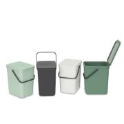 Снимка на Кош за смет за разделно събиране Brabantia Sort&Go 25L, Jade Green