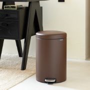 Снимка на Кош за смет с педал Brabantia NewIcon 20L, Mineral Cosy Brown