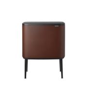 Снимка на Кош за смет Brabantia Bo Touch 11+23L, Mineral Cosy Brown