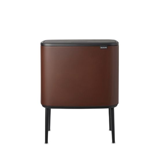 Снимка на Кош за смет Brabantia Bo Touch 11+23L, Mineral Cosy Brown