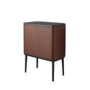 Снимка на Кош за смет Brabantia Bo Touch 11+23L, Mineral Cosy Brown