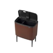 Снимка на Кош за смет Brabantia Bo Touch 11+23L, Mineral Cosy Brown