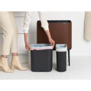 Снимка на Кош за смет Brabantia Bo Touch 11+23L, Mineral Cosy Brown
