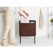 Снимка на Кош за смет Brabantia Bo Touch 11+23L, Mineral Cosy Brown