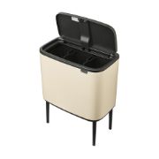 Снимка на Кош за смет Brabantia Bo Touch 3x11L, Soft Beige