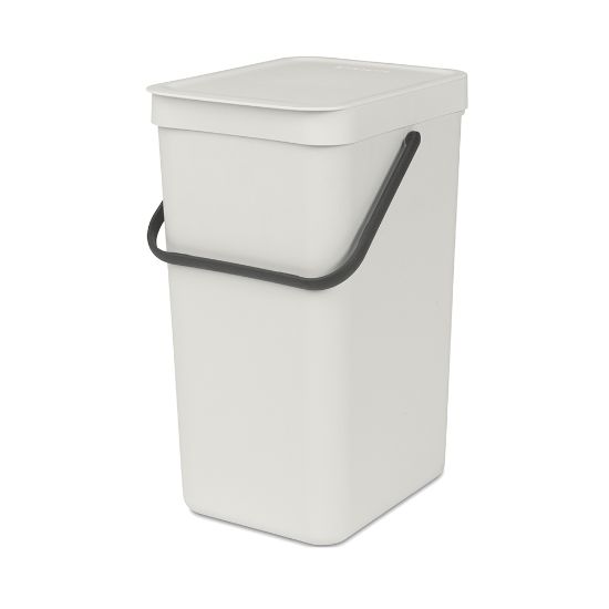Снимка на Кош за смет за разделно събиране Brabantia Sort&Go 16L, Light Grey