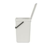 Снимка на Кош за смет за разделно събиране Brabantia Sort&Go 16L, Light Grey