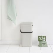 Снимка на Кош за смет за разделно събиране Brabantia Sort&Go 16L, Light Grey