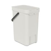 Снимка на Кош за смет за разделно събиране Brabantia Sort&Go 12L, Light Grey