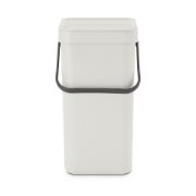 Снимка на Кош за смет за разделно събиране Brabantia Sort&Go 12L, Light Grey