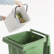 Снимка на Кош за смет за разделно събиране Brabantia Sort&Go 12L, Light Grey