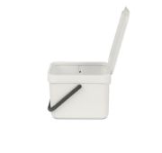 Снимка на Кош за смет за разделно събиране Brabantia Sort&Go 6L, Light Grey