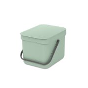 Снимка на Кош за смет за разделно събиране Brabantia Sort&Go 6L, Jade Green