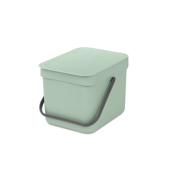 Снимка на Кош за смет за разделно събиране Brabantia Sort&Go 6L, Jade Green