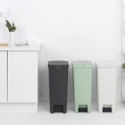 Снимка на Кош за смет с педал Brabantia StepUp 40L, Jade Green