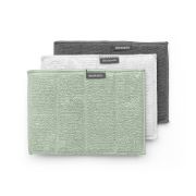 Снимка на Комплект кърпи микрофибърни Brabantia SinkSide Dark Grey/Light Grey/Jade Green 3 броя