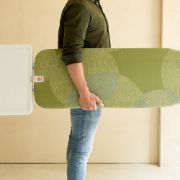 Снимка на Маса за гладене Brabantia B 124x38cm с поставка за парогенератор, Calm Rustle