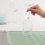 Снимка на Подложка силиконова за съдове Brabantia SinkSide Jade Green 33х44cm