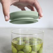 Снимка на Буркани комплект Brabantia Stackable 0.3L+0.6L+1.1L, Light Grey/Dark Grey/Jade Green, 3 броя