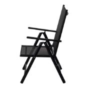 Снимка на Метален сгъваем стол Muhler, 7 позиционен