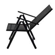 Снимка на Метален сгъваем стол Muhler, 7 позиционен