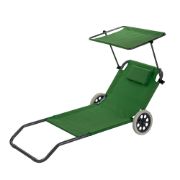 Снимка на Сгъваем шезлонг с колела Muhler - 4 бр в кашон
