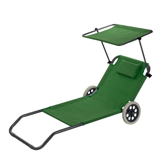 Снимка на Сгъваем шезлонг с колела Muhler - 4 бр в кашон