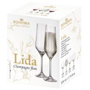 Снимка на Чаша за шампанско Bohemia Royal Lida 220ml, 6 броя