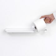 Снимка на Държач за тоалетна хартия с рафт Brabantia MindSet Mineral Fresh White