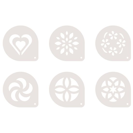 Снимка на Шаблони за декорация комплект Tescoma MyDrink 6 броя