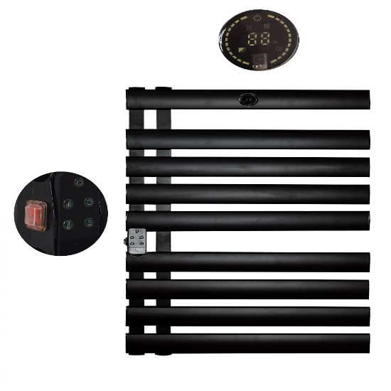 Снимка на Радиатор за баня Homa HBH-425B-LED, 425W, електронно упр.