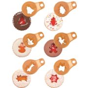 Снимка на Комплект форми за сладки Tescoma Delicia 8 броя, коледни