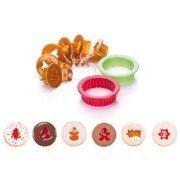 Снимка на Комплект форми за сладки Tescoma Delicia 8 броя, коледни