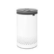 Снимка на Кош за пране Brabantia 60L, White, пластмасов капак
