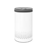 Снимка на Кош за пране Brabantia 60L, White, пластмасов капак