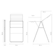 Снимка на Сушилник за дрехи Brabantia Hangon 15m, Matt Black