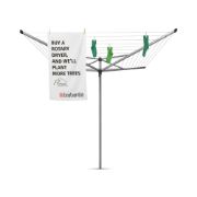 Снимка на Външен простор Brabantia Topspinner 50m, метален шип за вкопаване, Metallic Grey